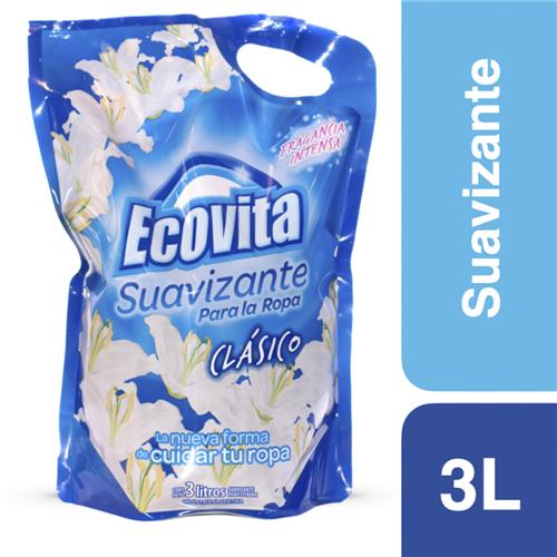 Suavizante Para Ropa Ecovita Doypack 3 L
