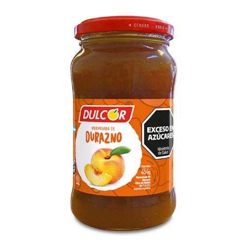 Mermelada Durazno DULCOR Frasco 454 Gr