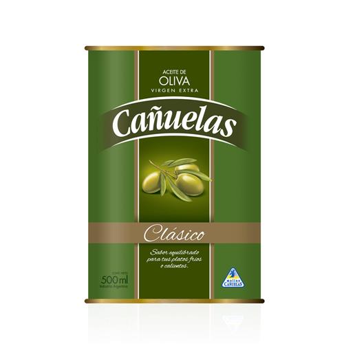 Aceite Oliva Extra Virgen CAÑUELAS Clásico Lata 500 Ml