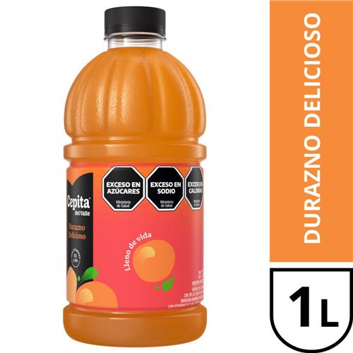 Jugo CEPITA DEL VALLE Durazno Delicioso 1 Lt