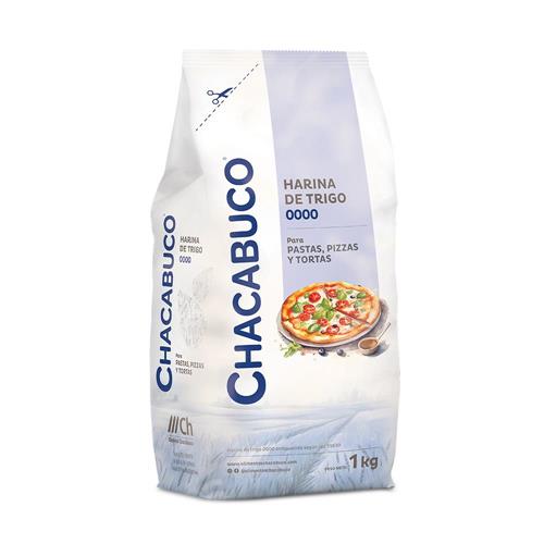 Harina De Trigo CHACABUCO 0000 Paquete 1 Kg