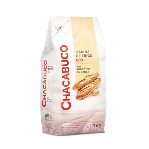 Harina De Trigo CHACABUCO 000 Paquete 1 Kg