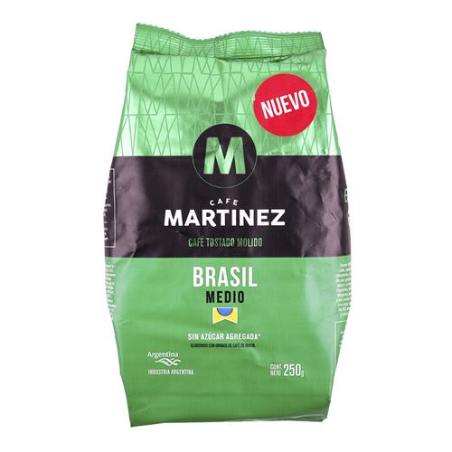 Cafe Molido Brasil Medio Cafe Martin Paq 250 Grm