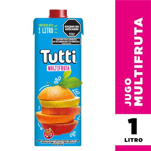 Jugo TUTTI Multifruta Tetrabrik 1 L