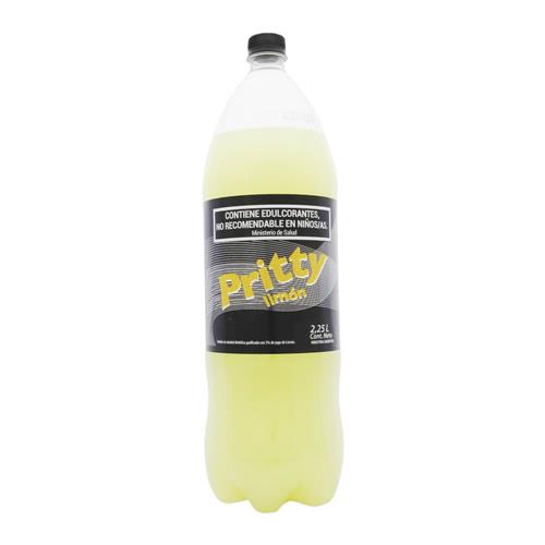 Gaseosa PRITTY Zero Limón Botella 2.5 L