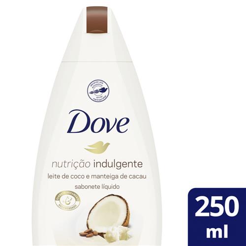 Jabón Líquido Dove Leche De Coco 250 Ml