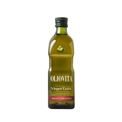 Aceite Oliva Virgen Extra OLIOVITA Mediterráneo Botella 500 Ml