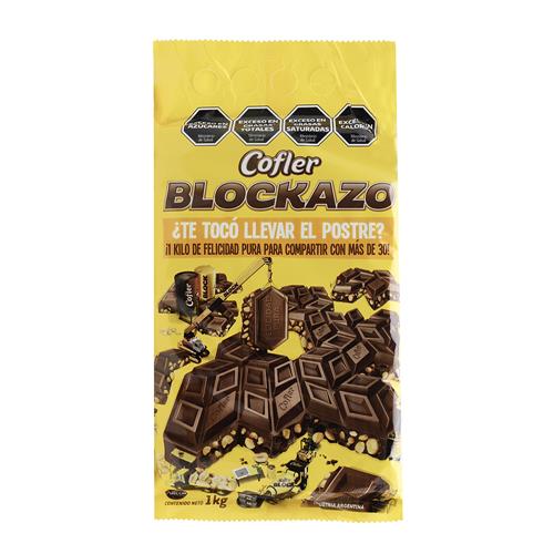 Chocolate Con Maní Block COFLER 1000g