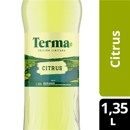 Agua Saborizada TERMA Citrus Botella 1.35 L
