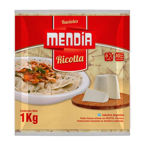 Ravioles Ricota MENDIA 1kg