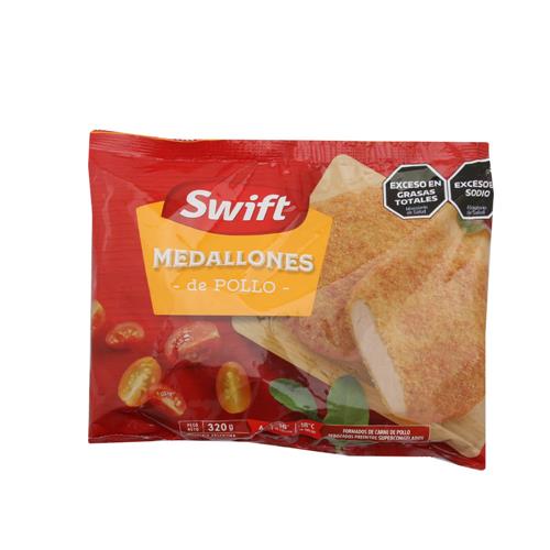 Medallones De Pollo Swift 4 Uni X 80 Gr