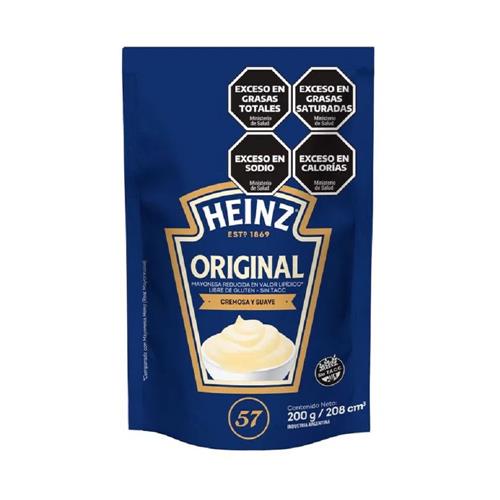 Mayonesa Original Heinz Doy 200 Grm