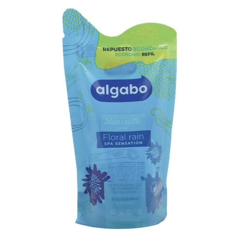 Repuesto Jabón Líquido Floral Rain 300ml Algabo