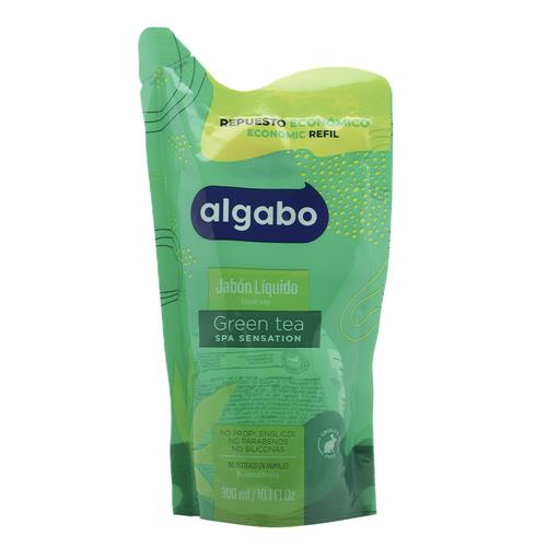Repuesto Jabón Líquido Green Tea 300ml Algabo