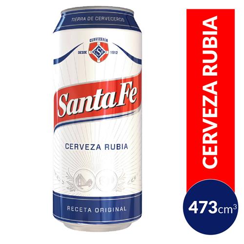 Cerveza Santa Fe Lata 473 CC