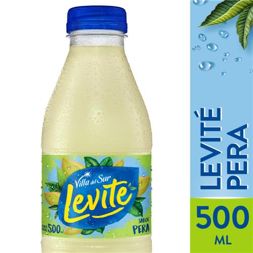 Agua Saborizada VILLA DEL SUR LEVITE Pera Botella 500 Cc