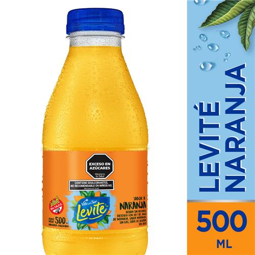 Agua Sin Gas Naranja Vds Levite Pet 500 Ml