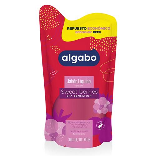 Repuesto Jabón Líquido Sweet Berries 300ml Algabo
