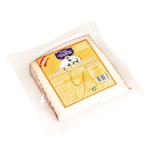 Queso De Cabra Semicurado El Pastor Paq 150 Grm
