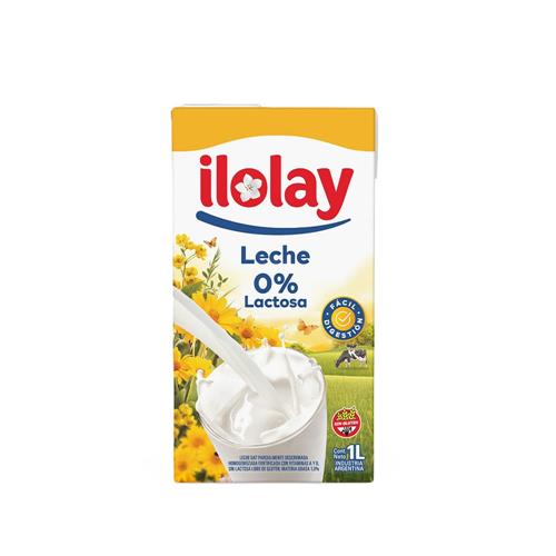 Leche Descremada ILOLAY Reducida En Lactosa Ttb 1 L