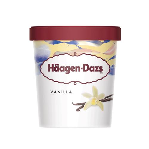 Helado Vainilla Hagen Dazs Pot 330 Grm