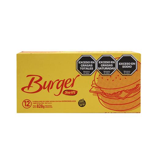 Hamburguesa Burger X12 Swift 828 Grm