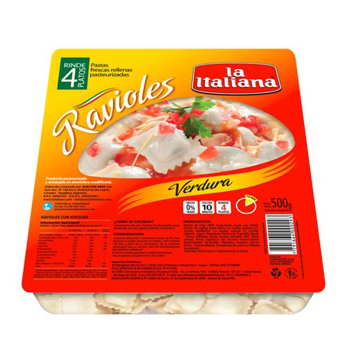 Ravioles Verdura LA ITALIANA 500g