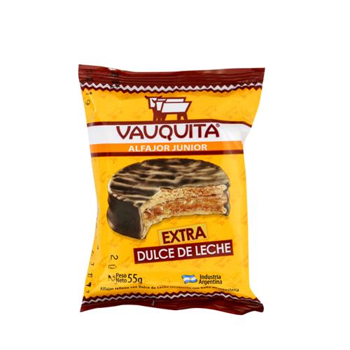 Alfajor Vauquita Chocolate 55 Gr X 1 Uni