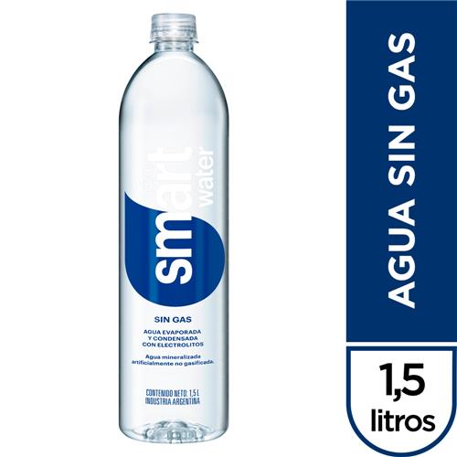 Agua Mineral SMARTWATER Sin Gas 1,5l
