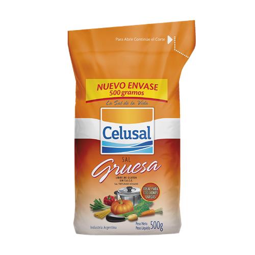 Sal Gruesa . Celusal Paq 500 Grm