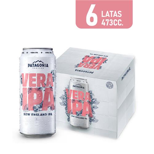 Cerveza Vera Ipa PATAGONIA X6 U. 473ml