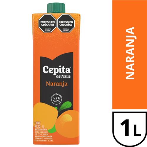 Jugo CEPITA DEL VALLE 25% Naranja 1 Lt