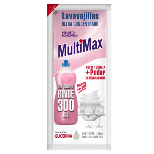 Lavavajillas Detergente Para Diluir Glicerina Rinde 300ml X 100ml