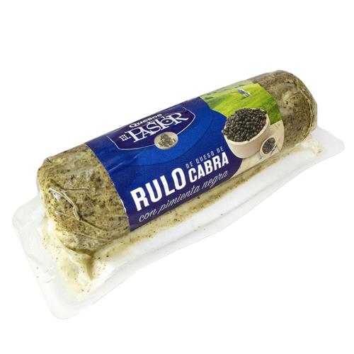 Queso De Cabra En Rulo Con Pi EL PASTOR X 110 Grm