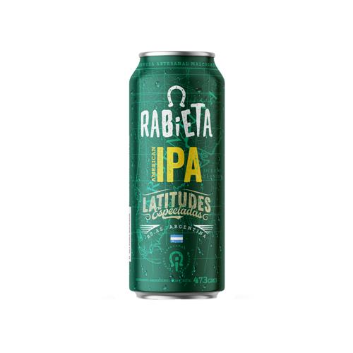 Cerveza Ipa RABIETA Lata 473 Cc