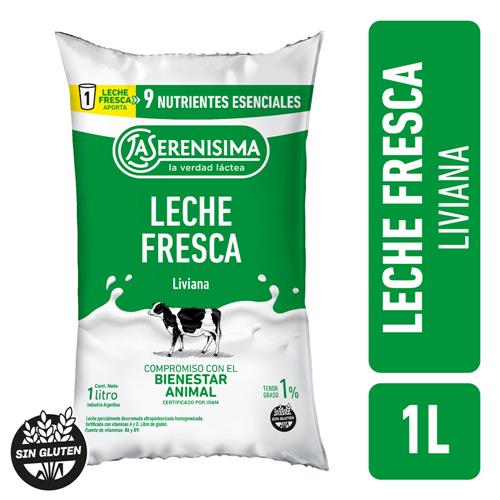 Leche Multidefensas 1% LA SERENISIMA Sachet 1l