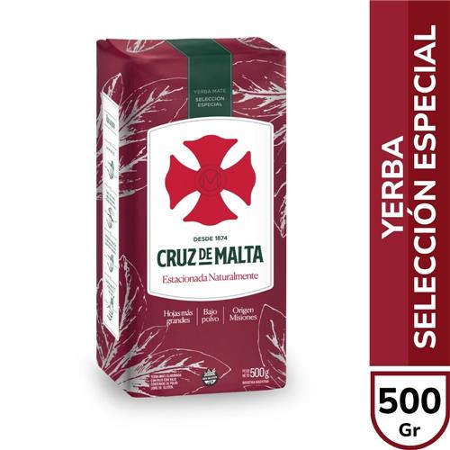 Yerba Mate Seleccion Espe Cruz Malta Paq 500 Grm