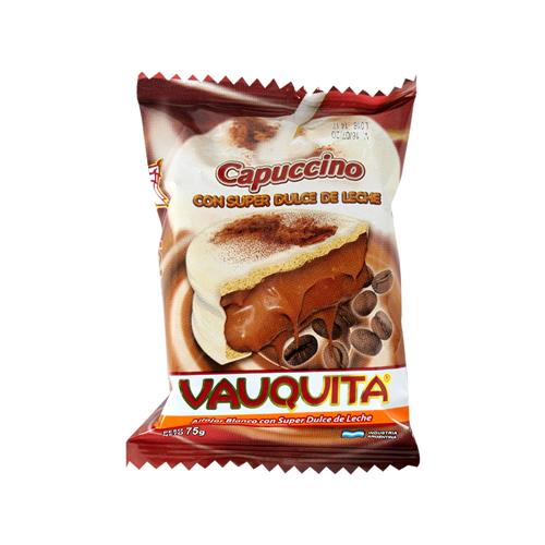 Alfajor Capuccino,C/Su Vauquita Fwp 75 Grm