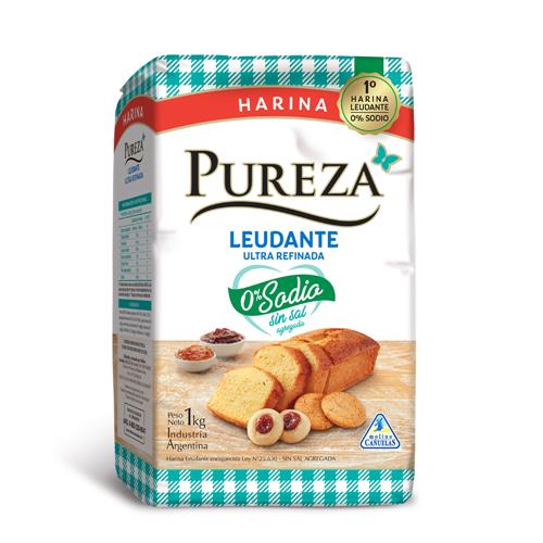 Harina Leudante Ultra Refinada 0% Sodio PUREZA 1 Kg
