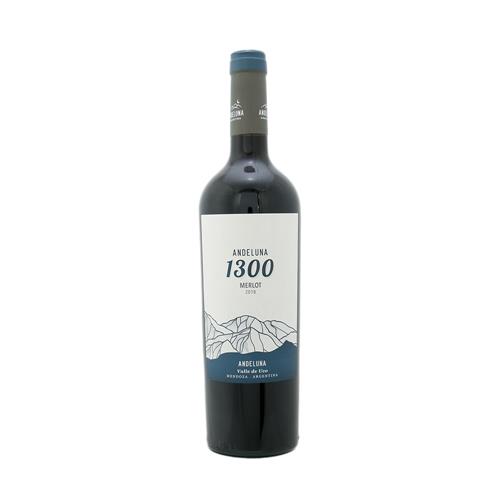 Vino Merlot Andeluna Botella 750Cc
