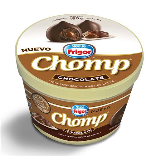 Bombon Helado Chocolate Con Chomp Pot 180 Grm