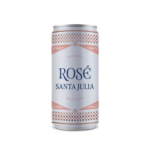 Vino Tinto Orgánic Malbec - Rosé Santa Julia Lat 269 Ml