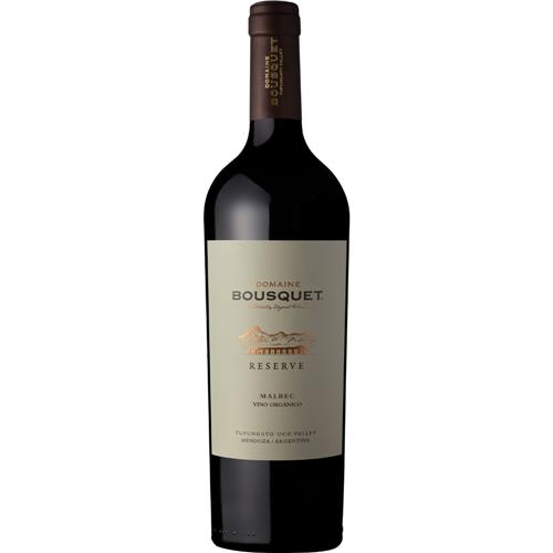 Vino Malbec Reserve Orgáni BOUSQUET Bot 750 Ml