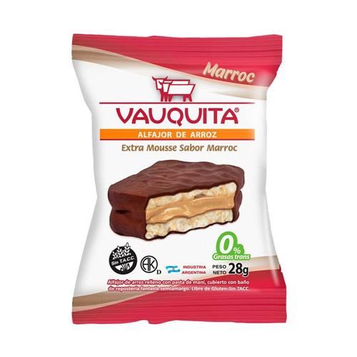 Alfajor De Arroz Sabor VAUQUITA Fwp 28 Grm