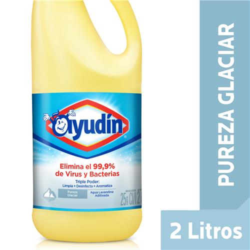Lavandina AYUDÍN Triple Poder Pureza Glaciar 2 L
