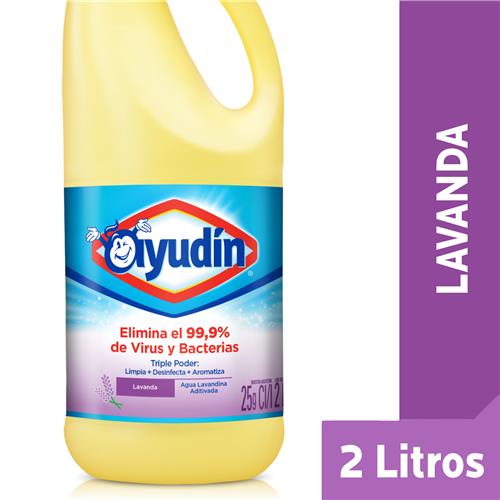 Lavandina AYUDÍN Triple Poder Lavanda 2 L