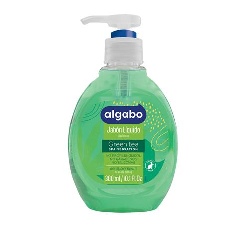 Jabón Líquido Green Tea 300ml Algabo