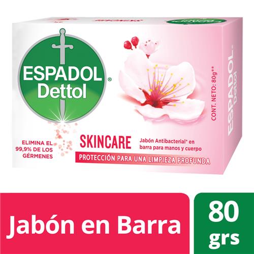 Jabon Antibacteria Skincare Espadol Cja 80 Grm