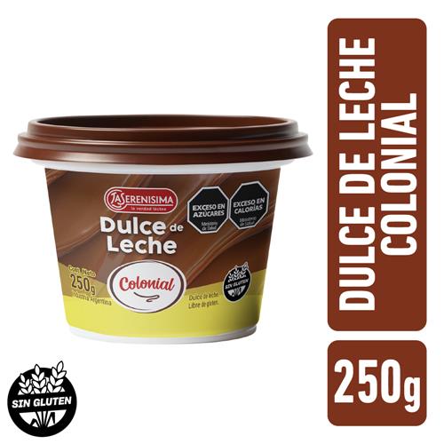 DULCE DE LECHE LS ESTILO COLONIAL POTE 250GR