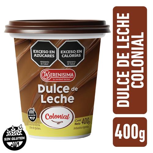 DULCE DE LECHE LS ESTILO COLONIAL POTE 400GR